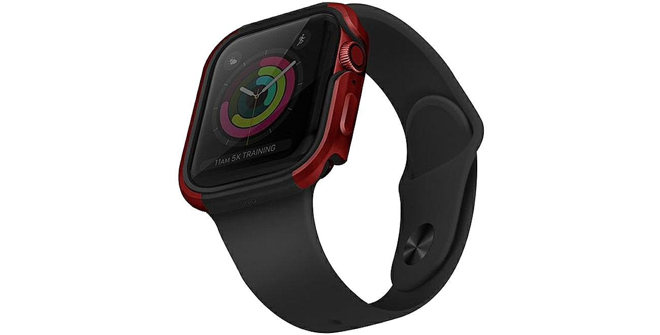 Uniq Valencia do Apple Watch crimson red