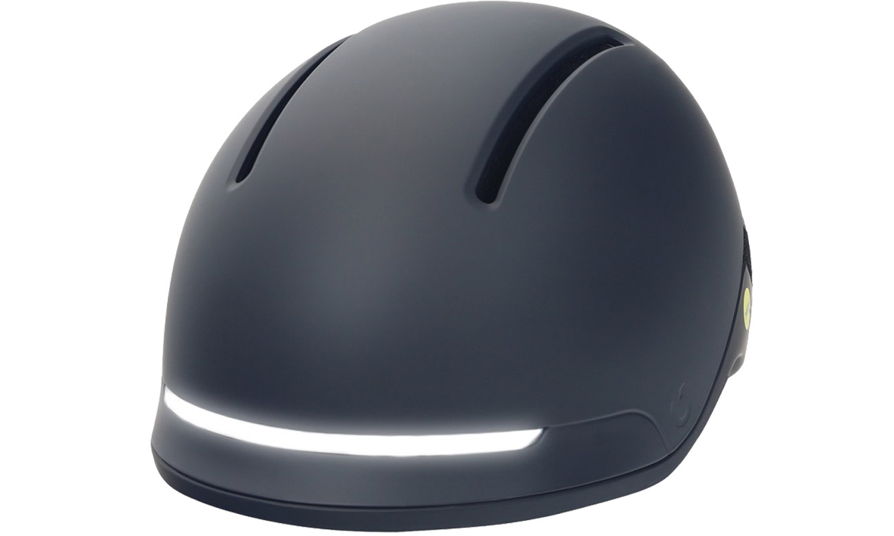 Inteligentny kask Unit 1 Faro Blackbird - Widok od przodu