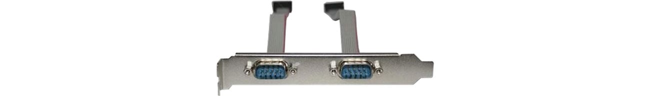 Unitek Śledź z 2 portami RS-232 2S BRACKET