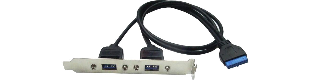 Kontroler Unitek Śledź z 2 portami USB 3.0 B2-USB3.0AF-20PF-0.6