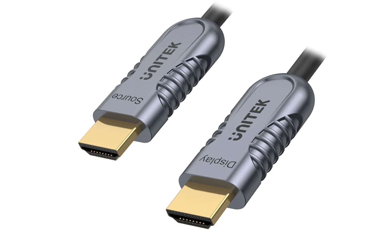 Unitek C11032DGY kabel HDMI 2.1 optyczny 40 m