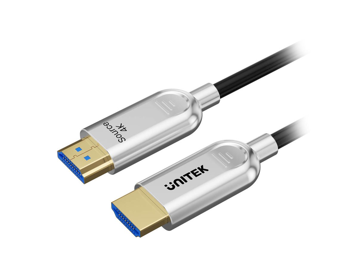 Unitek Kabel optyczny HDMI 2.0 AOC 4K 60Hz