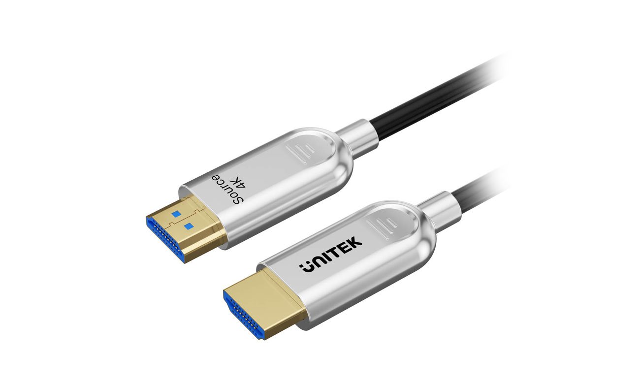 Unitek Kabel optyczny HDMI 2.0 AOC 4K 60Hz