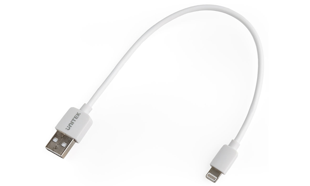 Kabel Unitek USB-A - Lightning 25cm