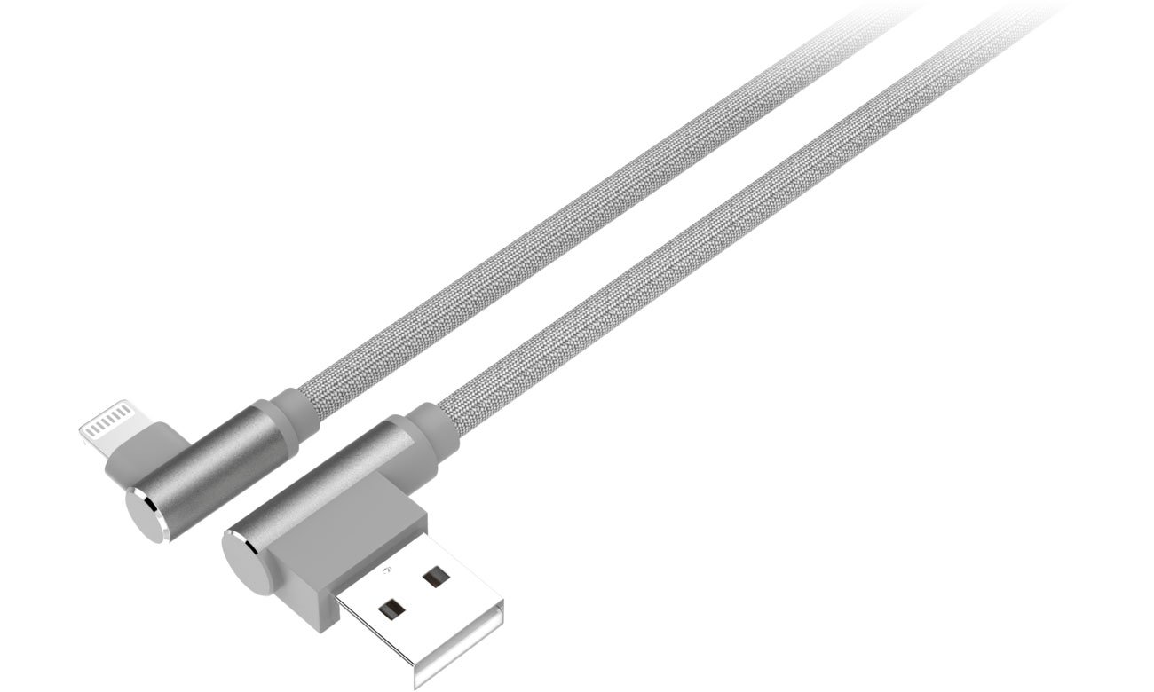 Unitek Kabel USB - Lightning 1m (kątowy) C14055GY