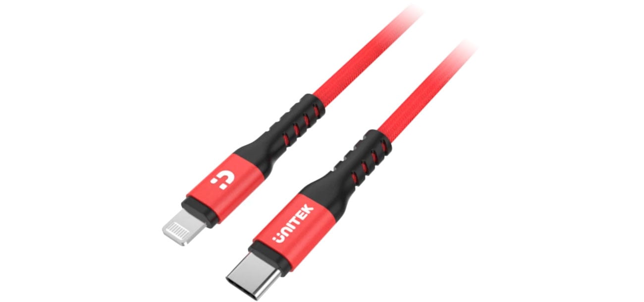Unitek Kabel Lightning - USB-C 1M (MFI) C14060RD
