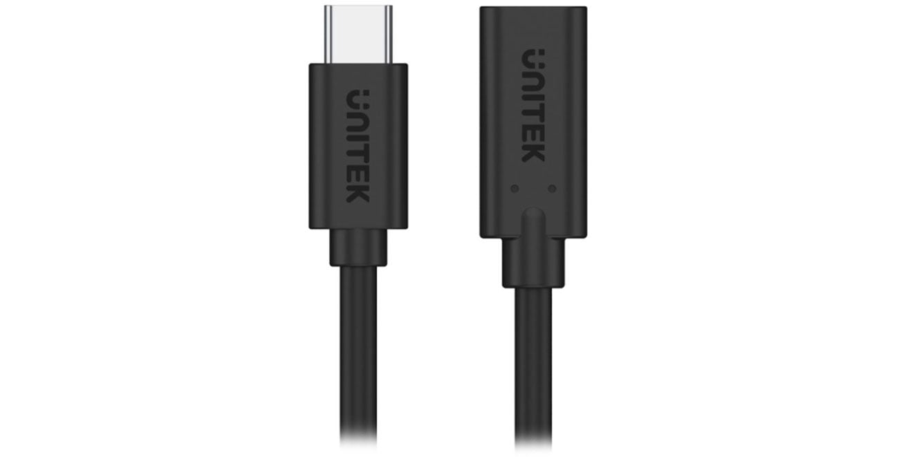 Unitek USB-C Verlängerungskabel Frontansicht