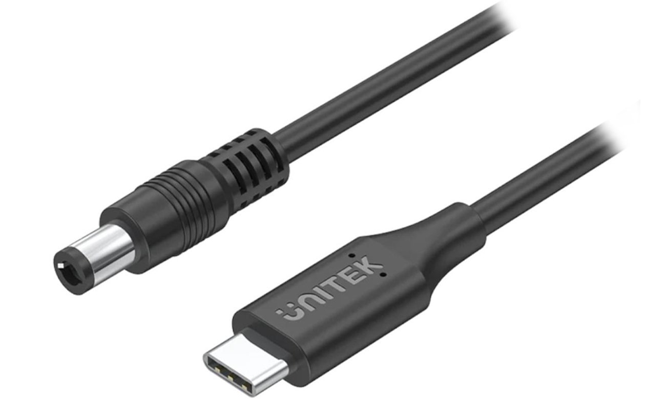 Unitek USB-C Stromkabel Jack 5.5x 2.5mm Toshiba ASUS und andere