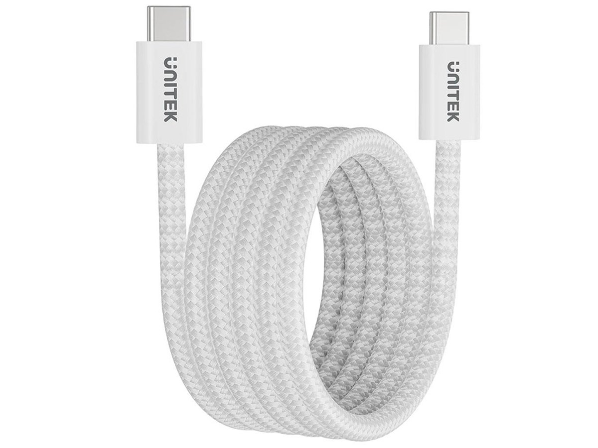 Unitek USB-C PD 100W 1m Kabel - magnetisch aufrollbar