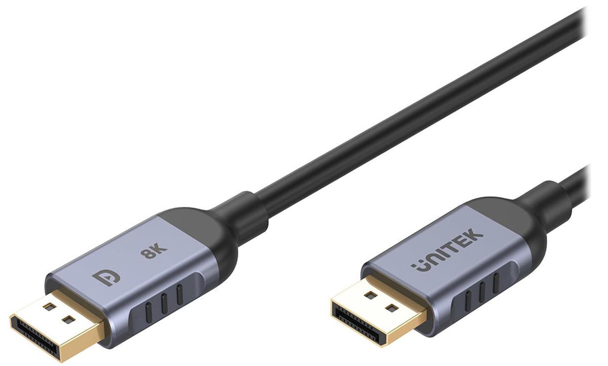 DisplayPort 1.4 (4K/240Hz, HDR, HDCP 2.3, DSC 1.2) 2m