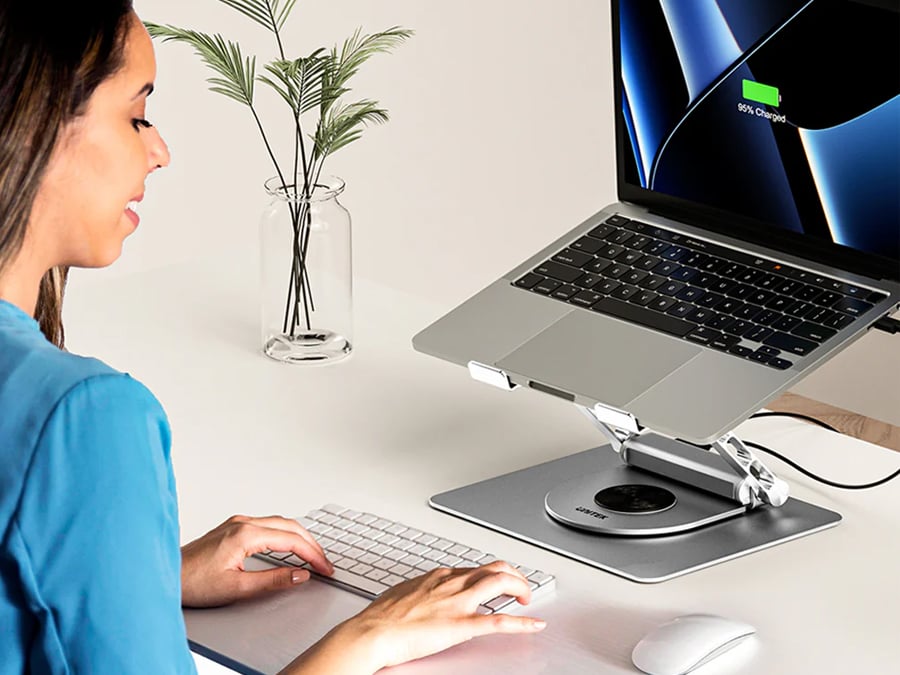 Unitek Podstawka pod laptop / Dock USB-C z PD 100W