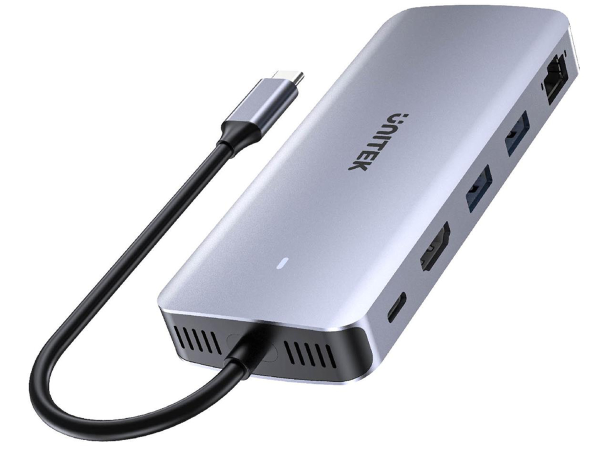 Unitek Hub USB-C 10 Gbps Slot M.2, HDMI