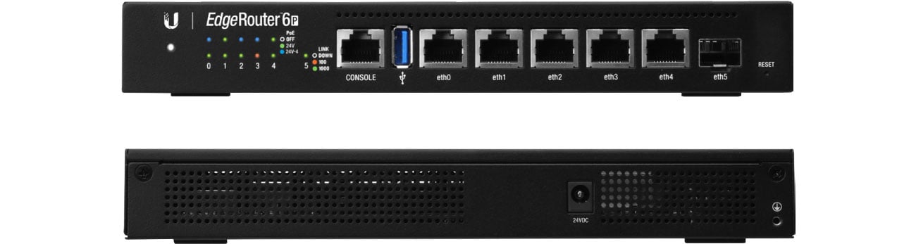Ubiquiti ER-6P 6P 5x10/100/1000Mb/s 1xSFP 4xPoE