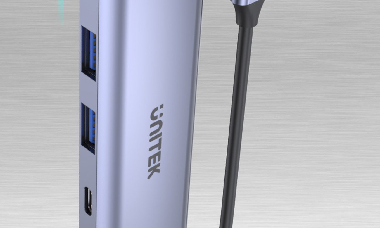Hub Unitek USB-C 3.1 - 2x USB-C, 2x USB-A
