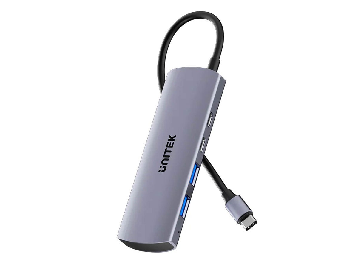 Unitek Hub 4w1 USB-C 10 Gbps