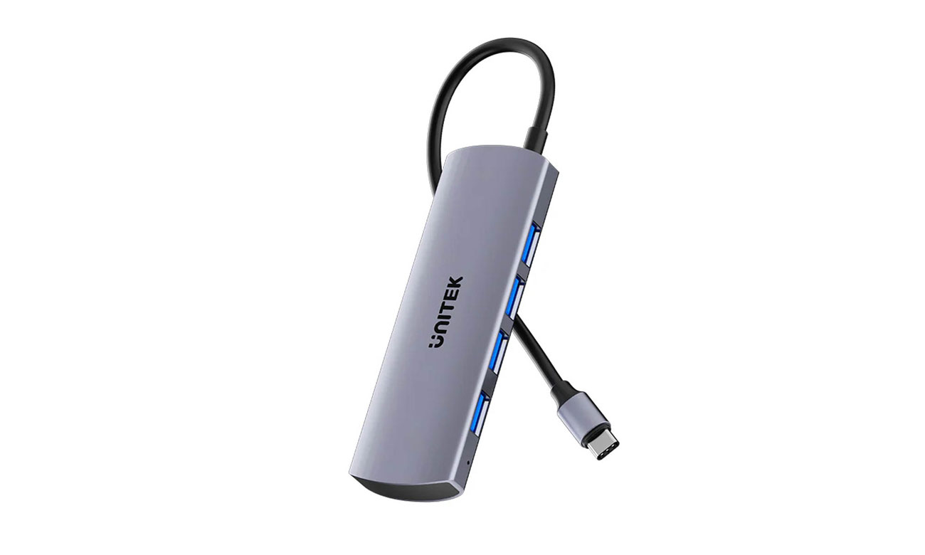 Unitek Hub 4w1 USB-C 10 Gbps