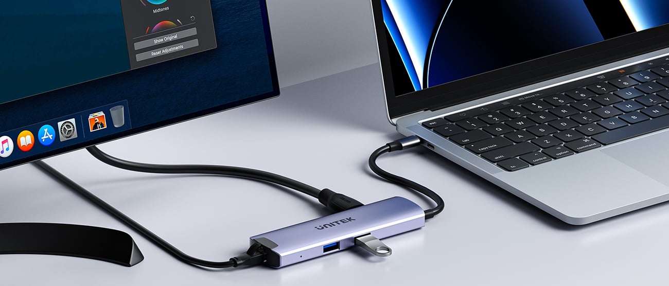 Hub USB Unitek USB-Cmonitory