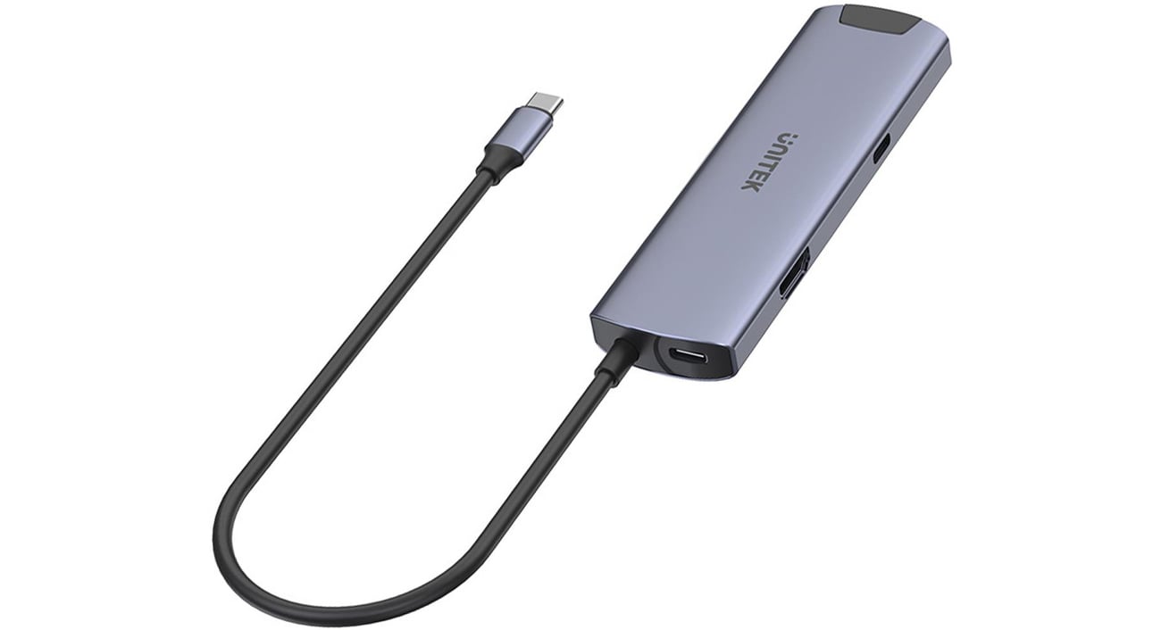 Hub USB Unitek USB-C - HDMI, 2x USB-C, 2x USB-A