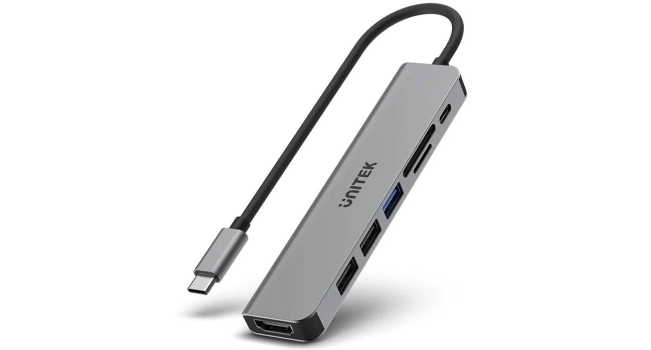 Hub Unitek USB-C 7in1