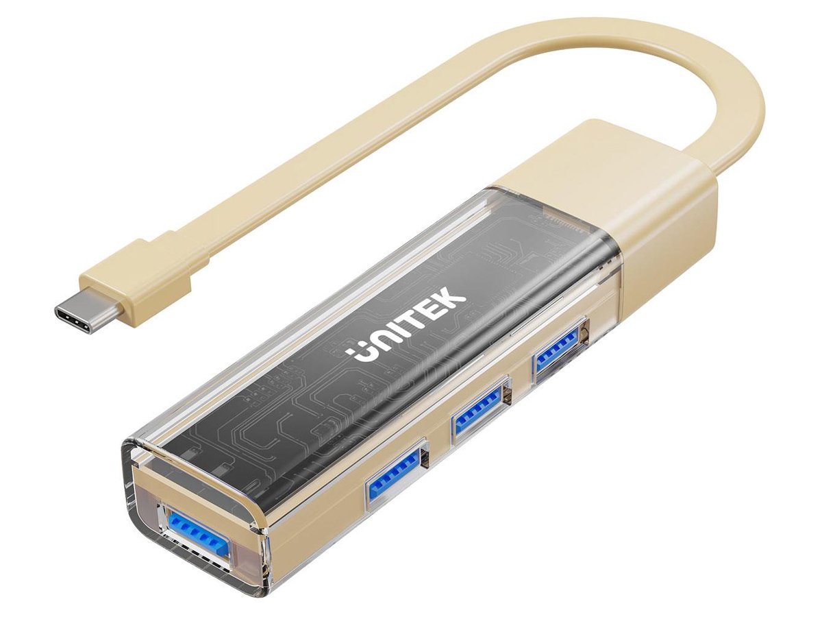 Unitek Hub Bidirektional USB-C/USB-A - 4x USB-A