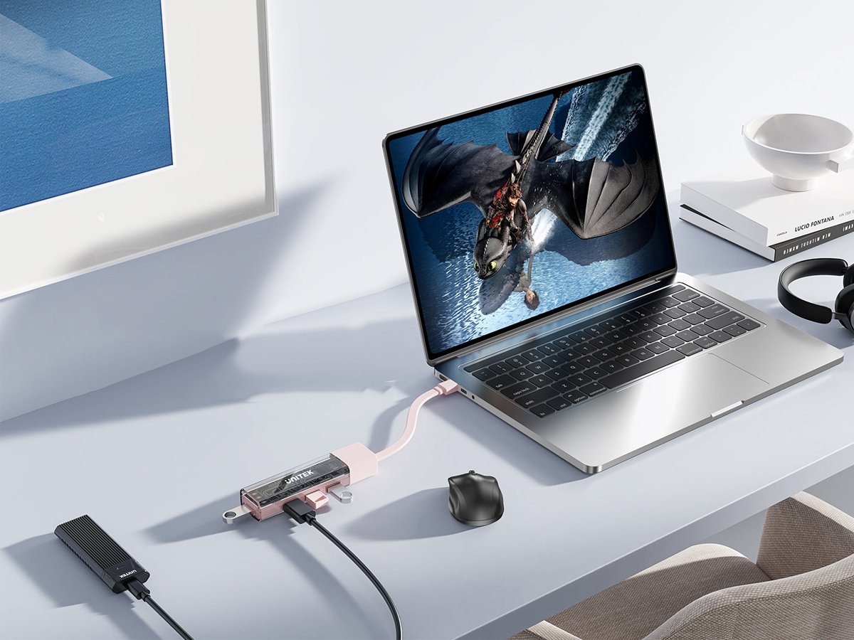 Unitek Hub Bidirektional USB-C/USB-A - 4x USB-A