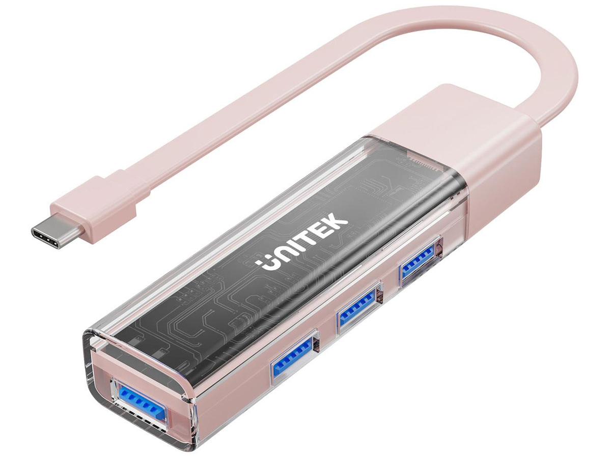 Unitek Hub Bidirektional USB-C/USB-A - 4x USB-A