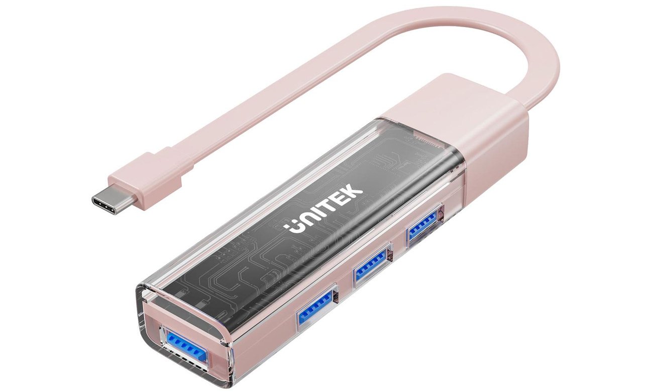 Unitek Hub Bidirektional USB-C/USB-A - 4x USB-A