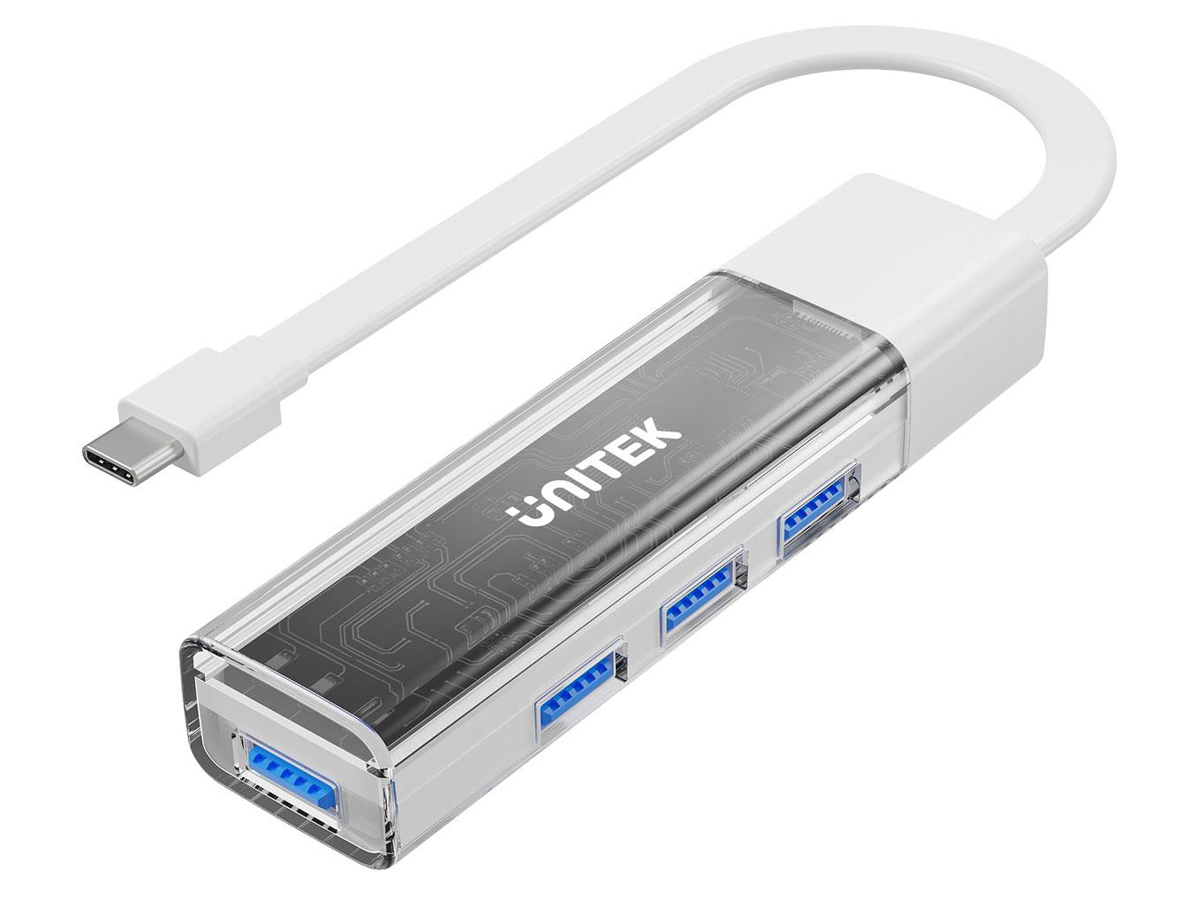 Unitek Hub Zweirichtungs-USB-C/USB-A - 4x USB-A