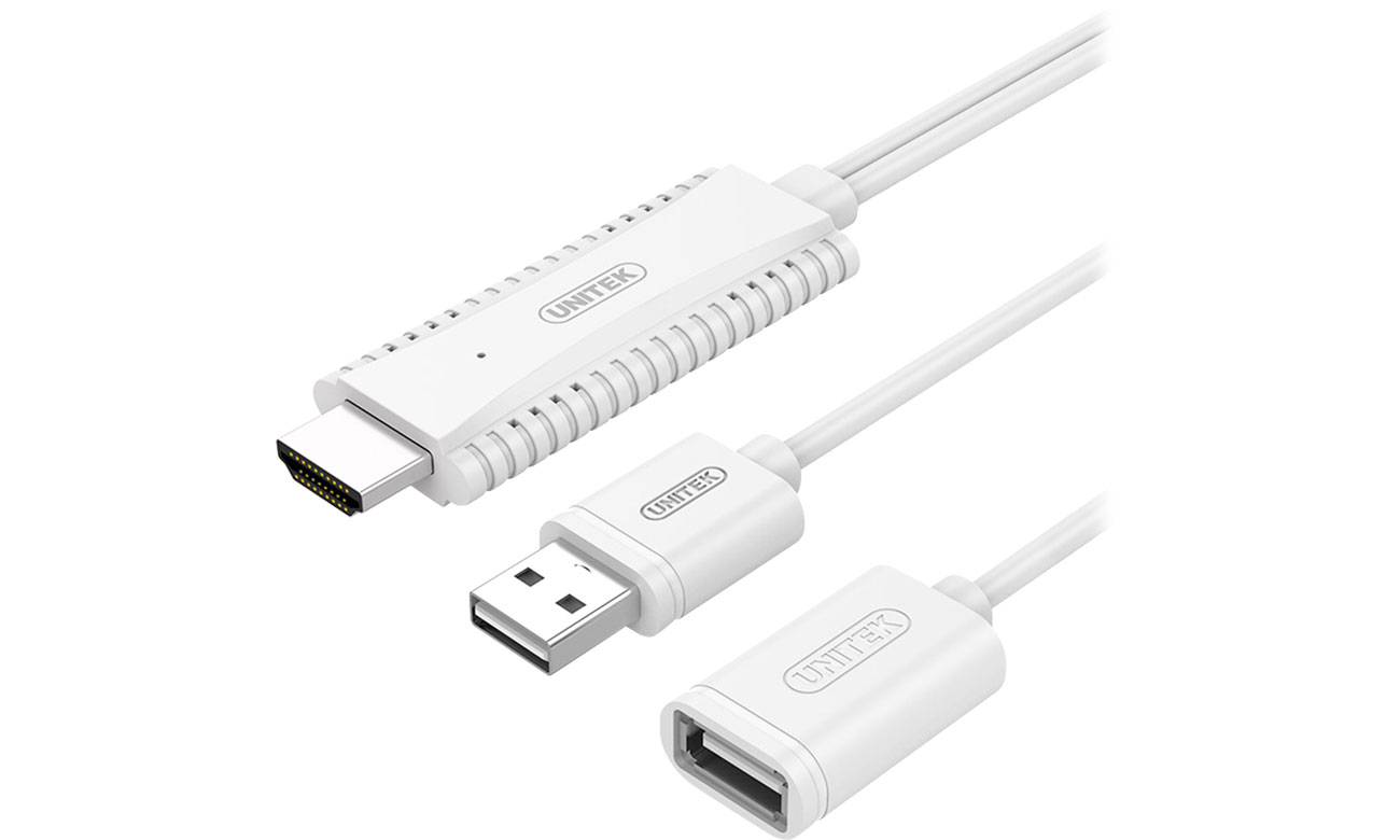Adapter USB - HDMI do smartfonów/tabletów Unitek M101AWH