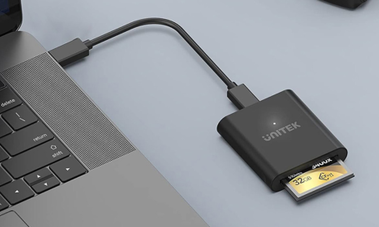 Czytnik Unitek kart CFast 2.0 wygląd