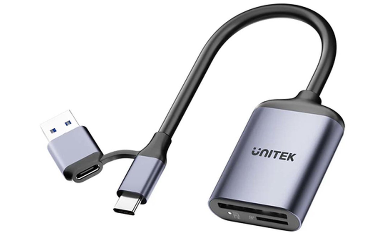 Czytnik kart pamięci Unitek SD4.0 /Micro SD4.0, 2w1