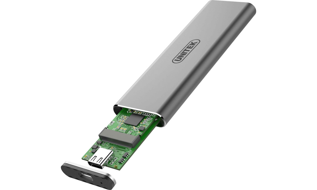 Boîtier LC-M2-C-NVME pour M.2 NVME SDD- USB 3.1 Gen. 2 Superspeed