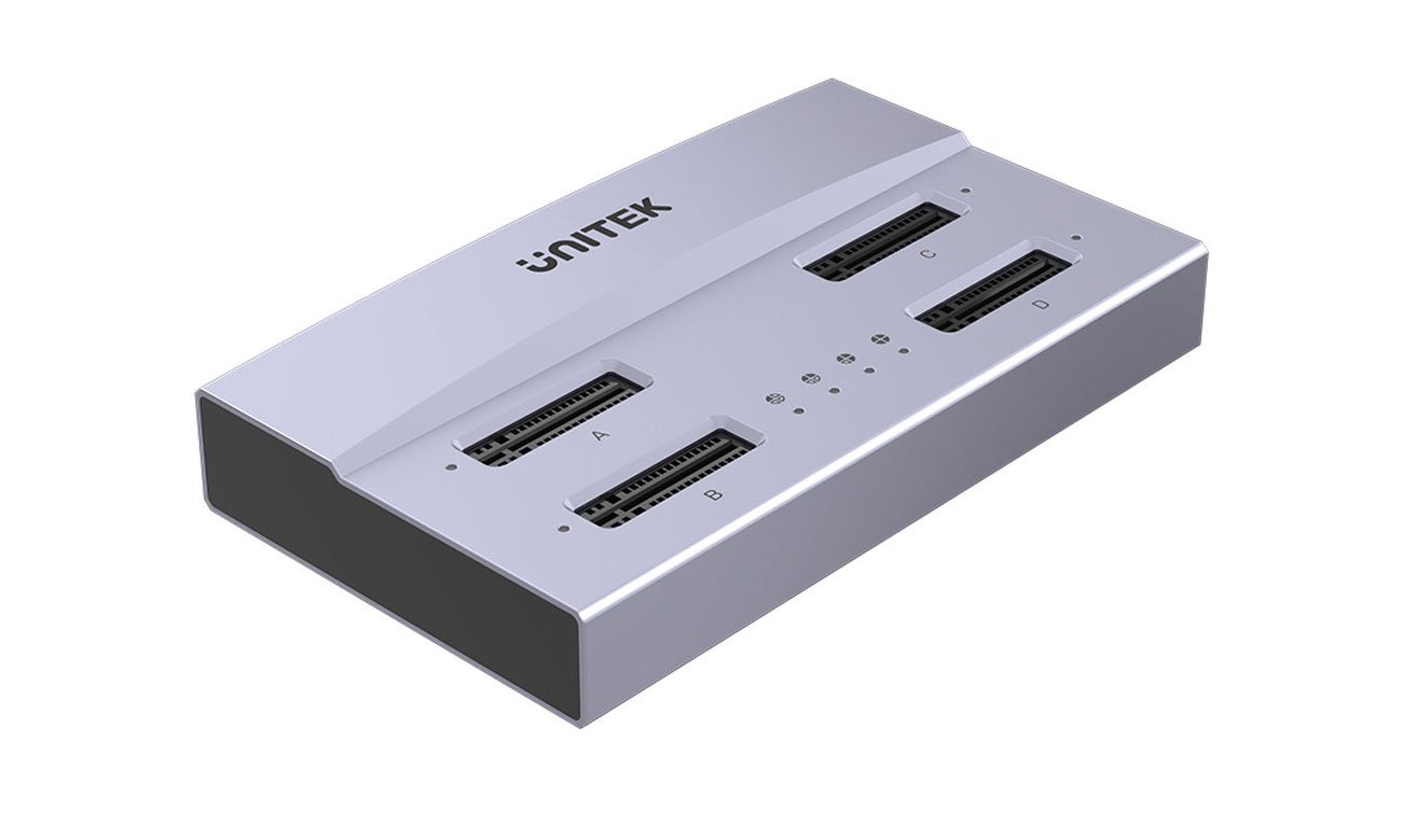Unitek USB4 4-kieszeniowa stacja dokująca M.2