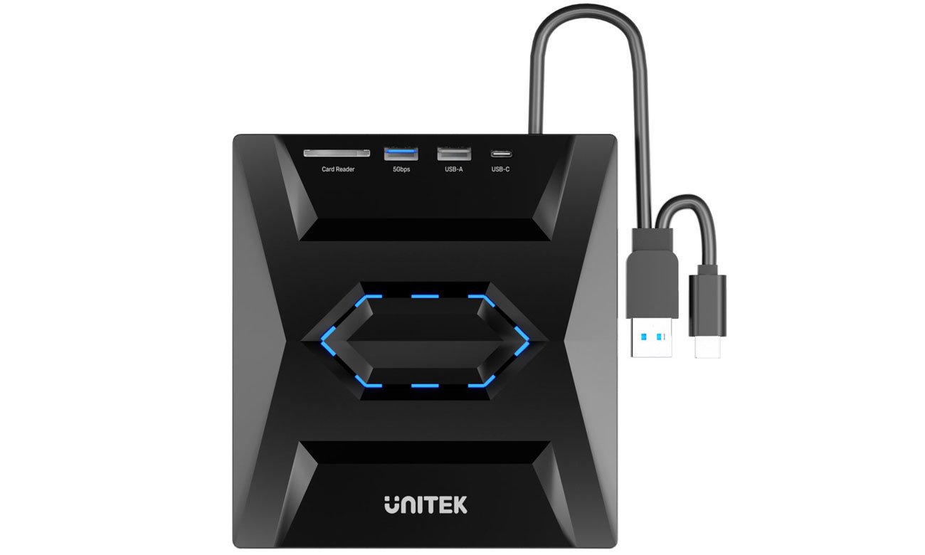 Nagrywarka zewnętrzna Unitek T1037A01 0 - Widok ogólny