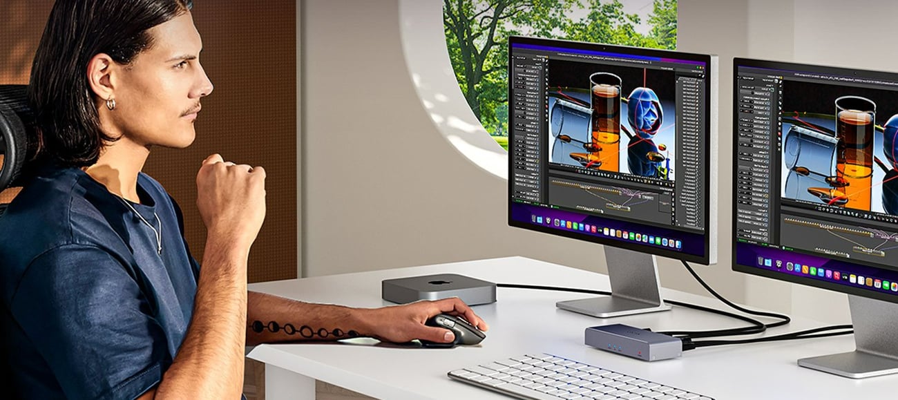 Rozgałęźnik sygnału Unitek HDMI 1 IN-2 OUT 4K