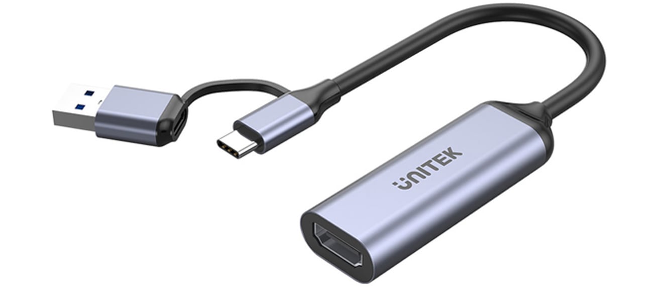 Unitek Video Grabber Konverter USB-C/A HDMI 1.4