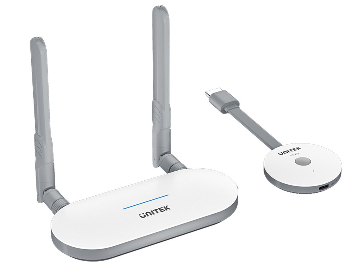 Unitek Bezprzewodowy nadajnik i odbiornik HDMI zasięg do 50m