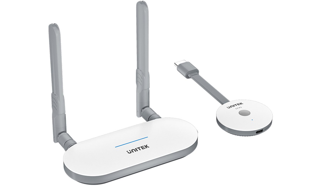 Unitek Bezprzewodowy nadajnik i odbiornik HDMI zasięg do 50m