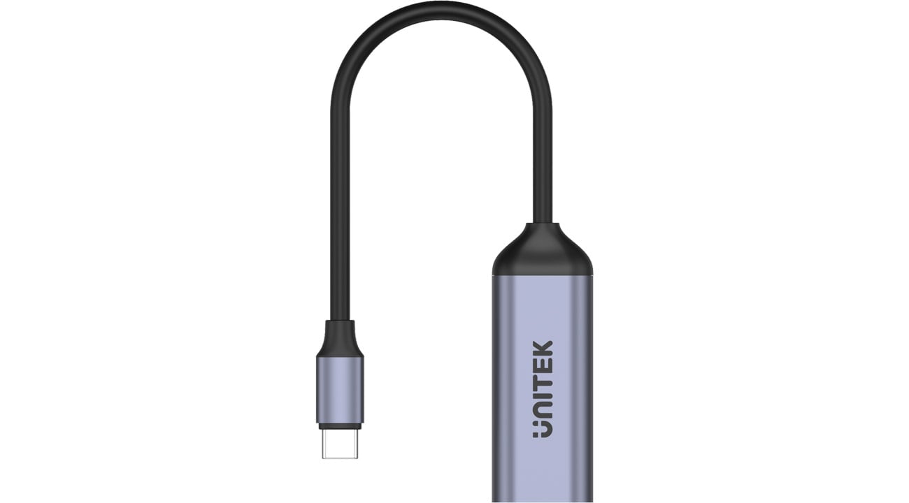 Unitek USB-C - DisplayPort 1.4 8K 60Hz widok z góy
