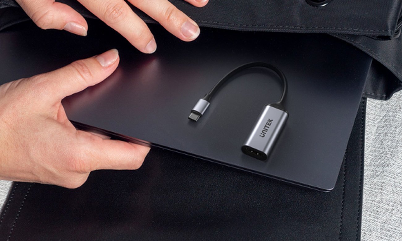 Unitek Adapter USB-C - HDMI 2.0 kompaktowy rozmiar