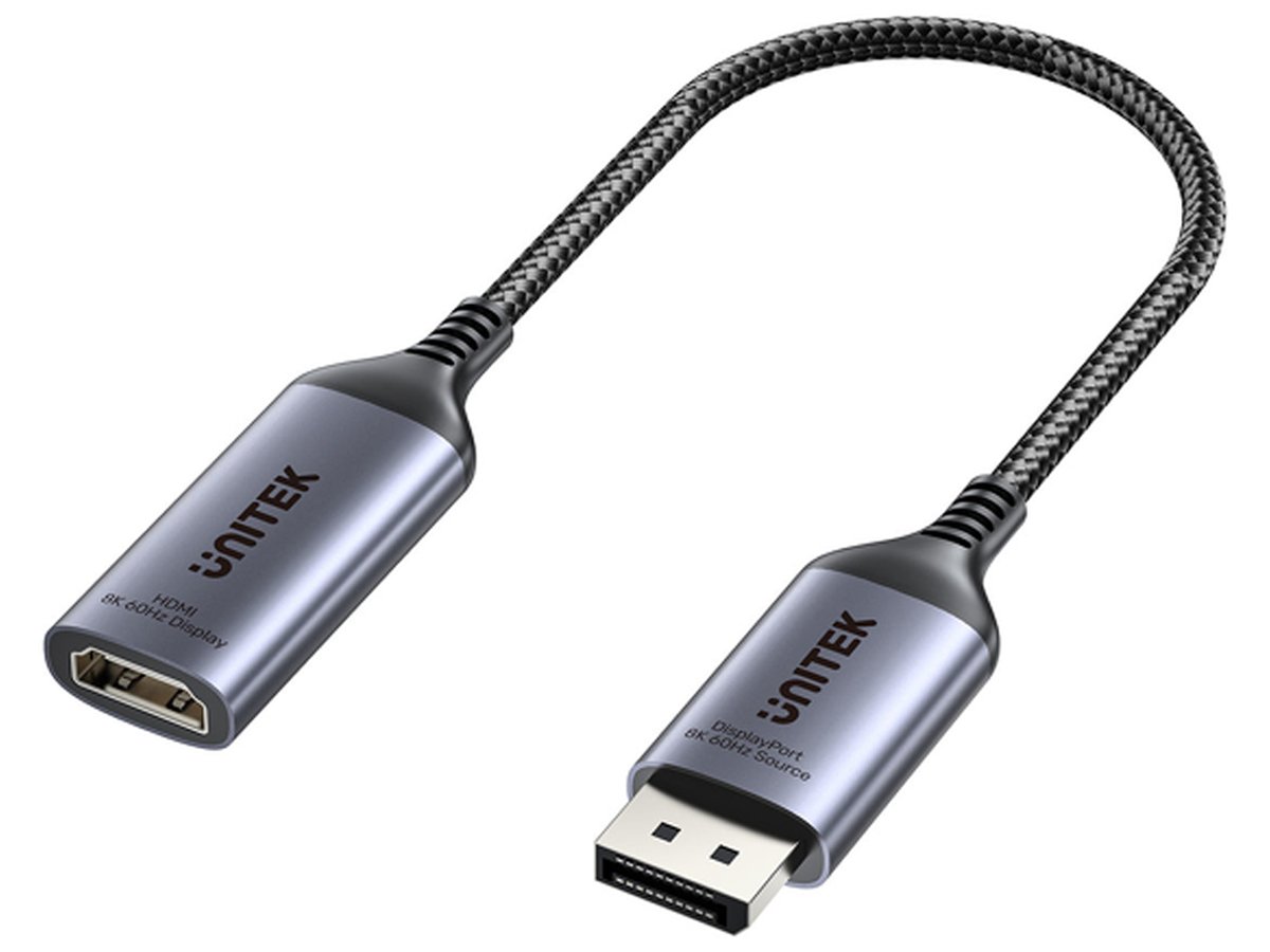 Unitek DisplayPort 1.4 - HDMI 2.1 8K/60Hz