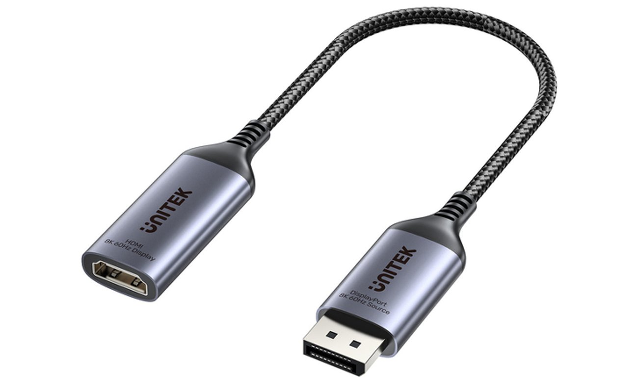 Unitek DisplayPort 1.4 - HDMI 2.1 8K/60Hz