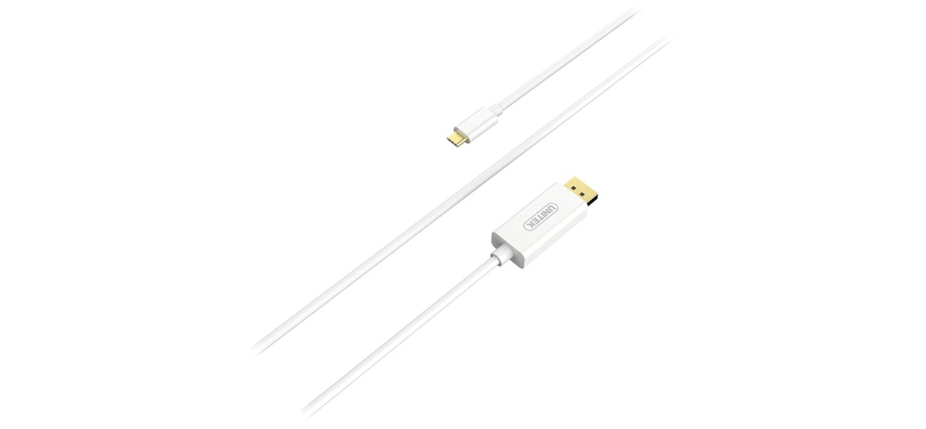 Kabel DisplayPort Unitek Przewód USB-C 3.1 - DisplayPort 1,8m V400A