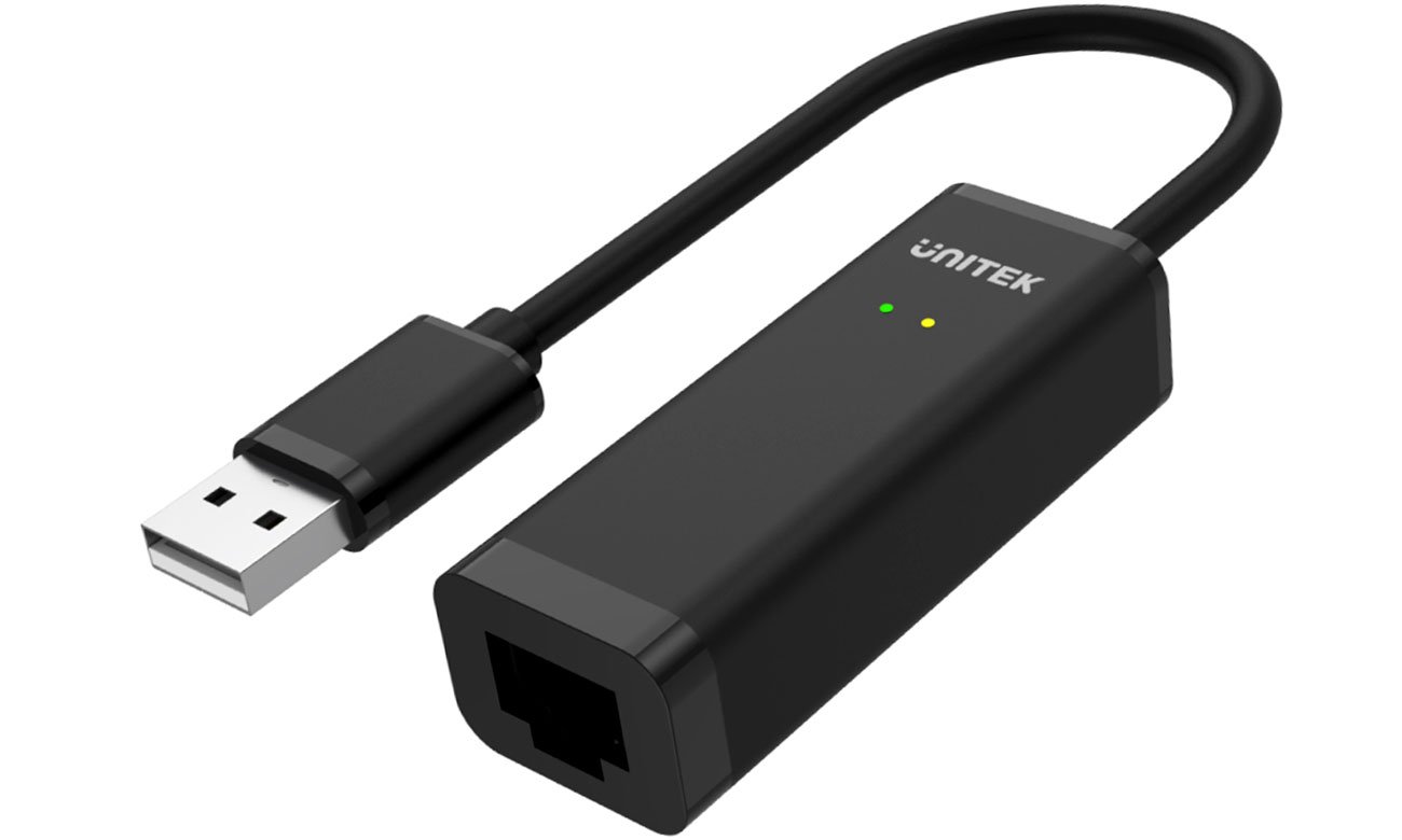Przejściówka Unitek USB-A - RJ-45 10/100Mbps