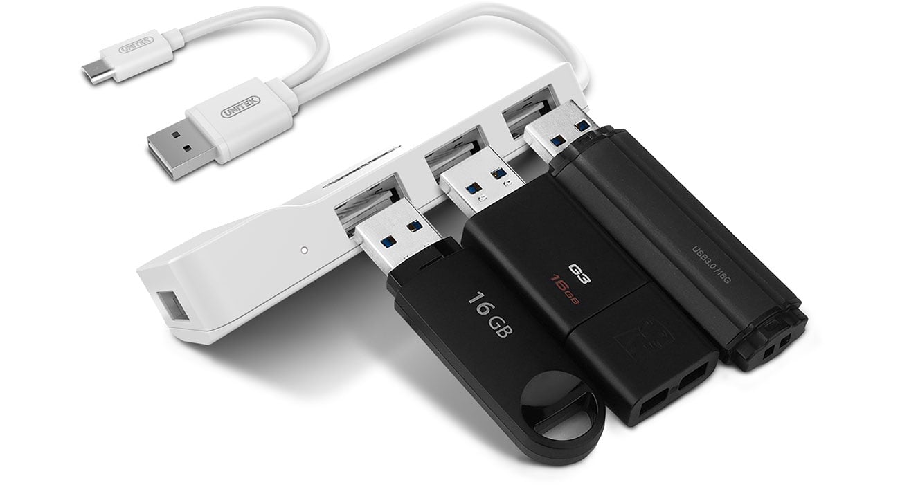 Unitek Y-2133 Hub 4xUSB