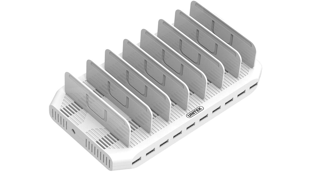 Unitek Stacja ładująca 10x USB 2.4A 96W Y-2172