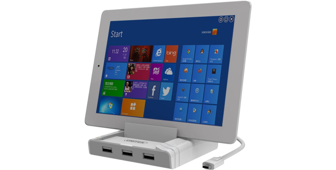 Unitek Y-2175 Trzy porty USB 2.0