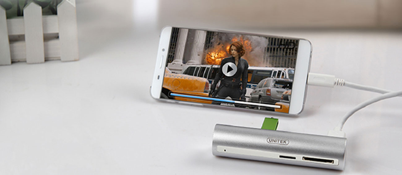 Unitek Premium C-Hub+ SD