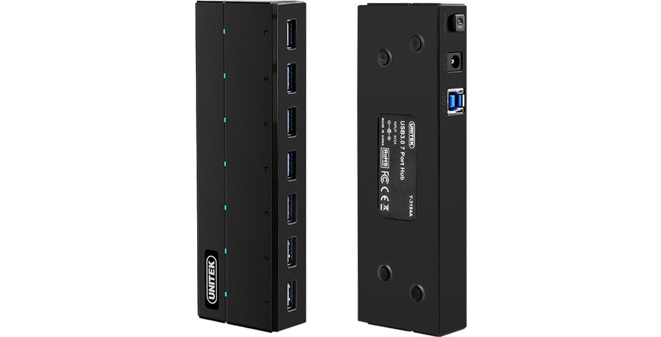 Hub USB Unitek Y-3184 Obudowa urządzenia