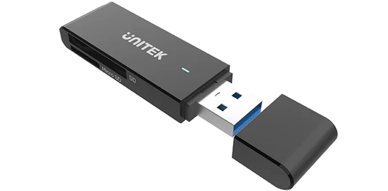 Unitek USB-A Kartenleser - SD/microSD